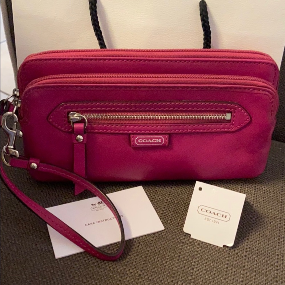 Coach wristlet